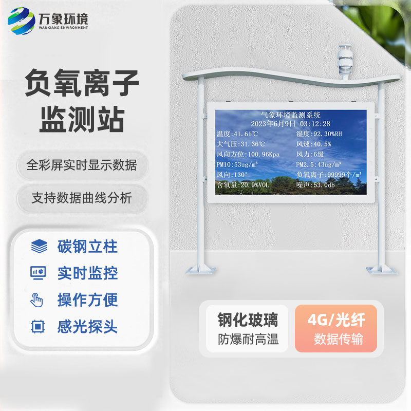 高智能一體化負(fù)氧離子監(jiān)測(cè)站