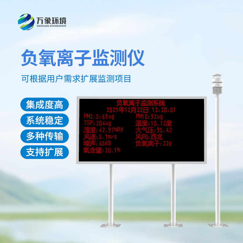 大氣負(fù)氧離子監(jiān)測(cè)系統(tǒng)對(duì)于公園景區(qū)環(huán)境監(jiān)測(cè)有什么幫助？
